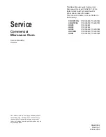 Preview for 1 page of Amana CRC18T2OG Service Manual