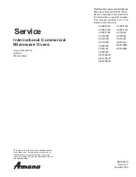 Предварительный просмотр 1 страницы Amana CRC510T2 Service Manual