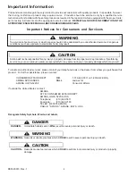 Предварительный просмотр 4 страницы Amana CRC510T2 Service Manual