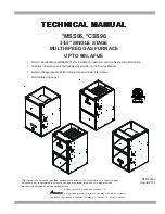 Amana *CSS96 Series Technical Manual preview