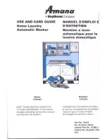 Amana CW3303 Use And Care Manual preview