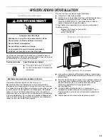 Preview for 23 page of Amana D965E Use & Care Manual