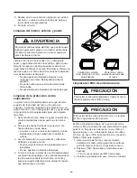 Preview for 49 page of Amana DEC1400Dseries Owner'S Manual