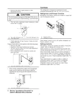 Предварительный просмотр 5 страницы Amana Distinctions ARS2664AB Owner'S Manual