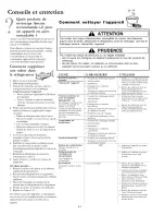 Preview for 64 page of Amana Distinctions DRS246RBC Owner'S Manual