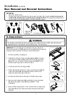 Предварительный просмотр 6 страницы Amana Distinctions Series Owner'S Manual