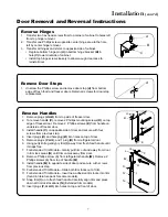 Предварительный просмотр 7 страницы Amana Distinctions Series Owner'S Manual