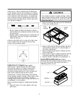 Предварительный просмотр 9 страницы Amana Distinctions Owner'S Manual