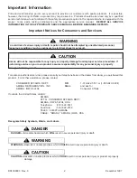 Preview for 2 page of Amana DS19 Service