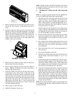 Preview for 2 page of Amana DSA01NM Installation Instructions