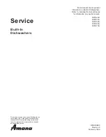 Amana DWA22A Service Manual preview