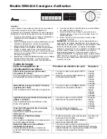 Preview for 3 page of Amana DWA63A Operating Instructions