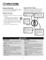 Preview for 5 page of Amana Electric Smoothtop Use And Care Manual