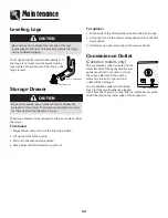 Preview for 21 page of Amana Electronic Range Use And Care Manual