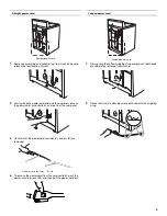 Предварительный просмотр 5 страницы Amana ETW4100SQ - Estate - 2.5 Cu. Ft. Capacity Washer Installation Instructions Manual