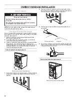 Предварительный просмотр 12 страницы Amana ETW4100SQ - Estate - 2.5 Cu. Ft. Capacity Washer Installation Instructions Manual