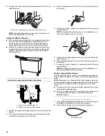 Предварительный просмотр 14 страницы Amana ETW4100SQ - Estate - 2.5 Cu. Ft. Capacity Washer Installation Instructions Manual