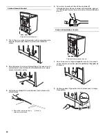 Предварительный просмотр 20 страницы Amana ETW4100SQ - Estate - 2.5 Cu. Ft. Capacity Washer Installation Instructions Manual