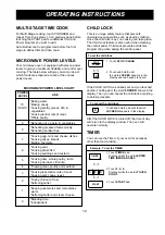 Preview for 12 page of Amana F1340E Owner'S Manual