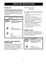 Preview for 14 page of Amana F1340E Owner'S Manual