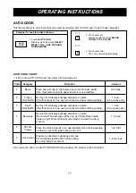 Preview for 17 page of Amana F1340E Owner'S Manual