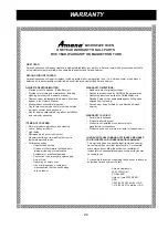 Preview for 24 page of Amana F1340E Owner'S Manual