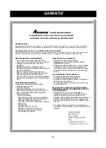 Preview for 47 page of Amana F1340E Owner'S Manual