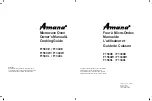 Preview for 48 page of Amana F1340E Owner'S Manual