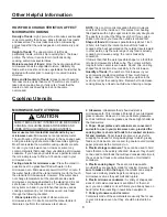 Preview for 8 page of Amana F1361E Owner'S Manual & Cooking Manual