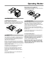 Preview for 17 page of Amana Front Loading Washers Installation And Operating Instructions Manual