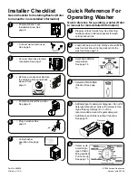 Preview for 24 page of Amana Front Loading Washers Installation And Operating Instructions Manual