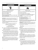 Preview for 6 page of Amana Gas Range Installation Instructions Manual