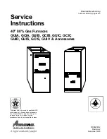 Amana GCIA045A30 Service Instructions Manual preview