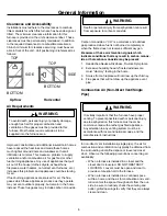 Preview for 6 page of Amana GUSA User'S Information Manual