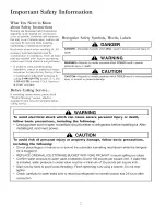 Preview for 2 page of Amana IC10-S and Installation And Operating Instructions Manual