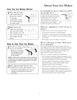 Preview for 3 page of Amana IC10-S and Installation And Operating Instructions Manual