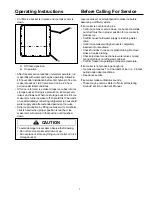 Preview for 7 page of Amana IC57 Installation And Operating Instructions Manual