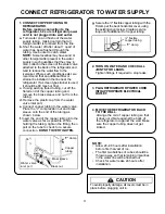 Preview for 11 page of Amana IC6 Operating And Installation Instructions