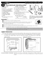 Preview for 2 page of Amana L0503010 Installation Instructions Manual