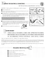 Preview for 5 page of Amana L0503010 Installation Instructions Manual