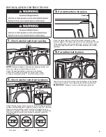 Preview for 3 page of Amana LAUNDRY WORKSURFACE Use And Care Manual