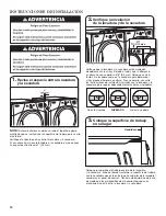 Preview for 10 page of Amana LAUNDRY WORKSURFACE Use And Care Manual