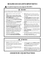 Preview for 5 page of Amana LD10D2 Owner'S Manual