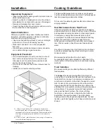 Preview for 8 page of Amana LD10D2 Owner'S Manual