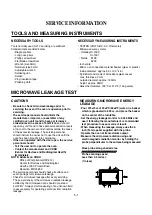 Preview for 10 page of Amana LD510D Service Manual