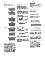 Предварительный просмотр 7 страницы Amana LE8367L2 Use And Care Manual