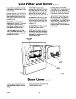 Предварительный просмотр 15 страницы Amana LE8367L2 Use And Care Manual