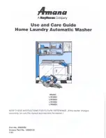 Amana LW3502 Use And Care Manual preview