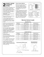 Предварительный просмотр 2 страницы Amana MDE508DAYW Installation Instructions Manual