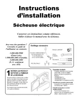 Предварительный просмотр 7 страницы Amana MDE508DAYW Installation Instructions Manual